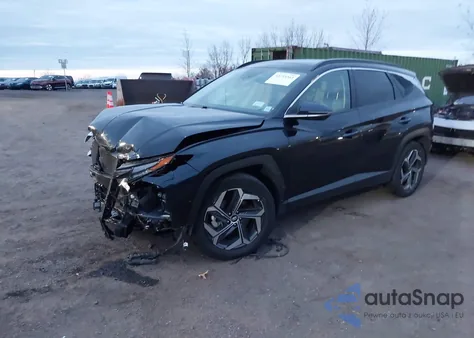 2022 Hyundai Tucson Hybrid Limited из США, поврежденный, VIN KM8JECA1XNU082152